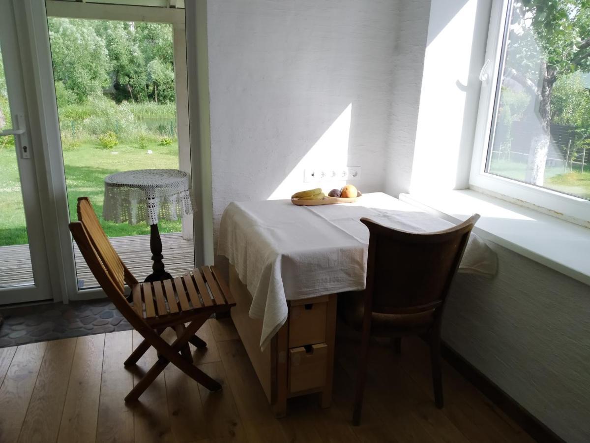 Villa River Side Studio, 9Mi From Palanga, With Sauna à Kretinga Extérieur photo